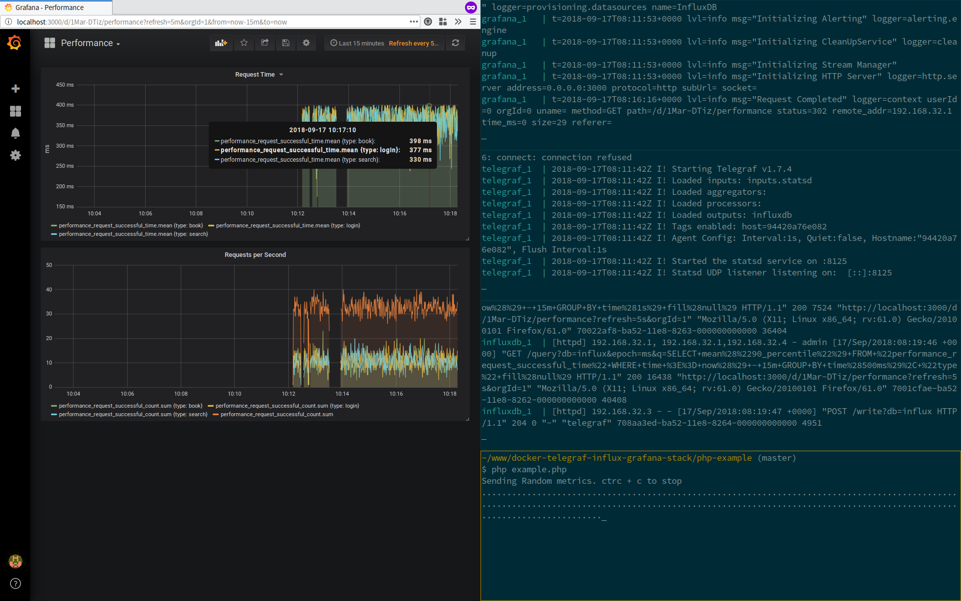 Example Screenshot Example Screenshot